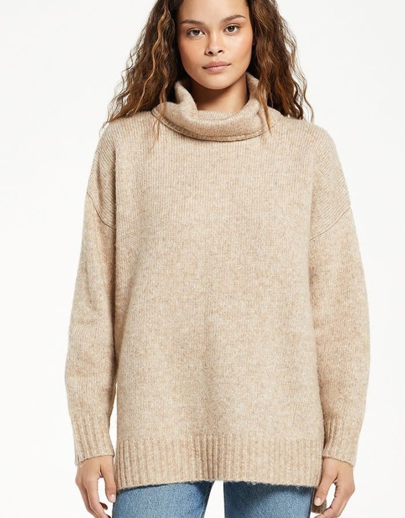 Norah Cowl Neck Sweater Oatmeal