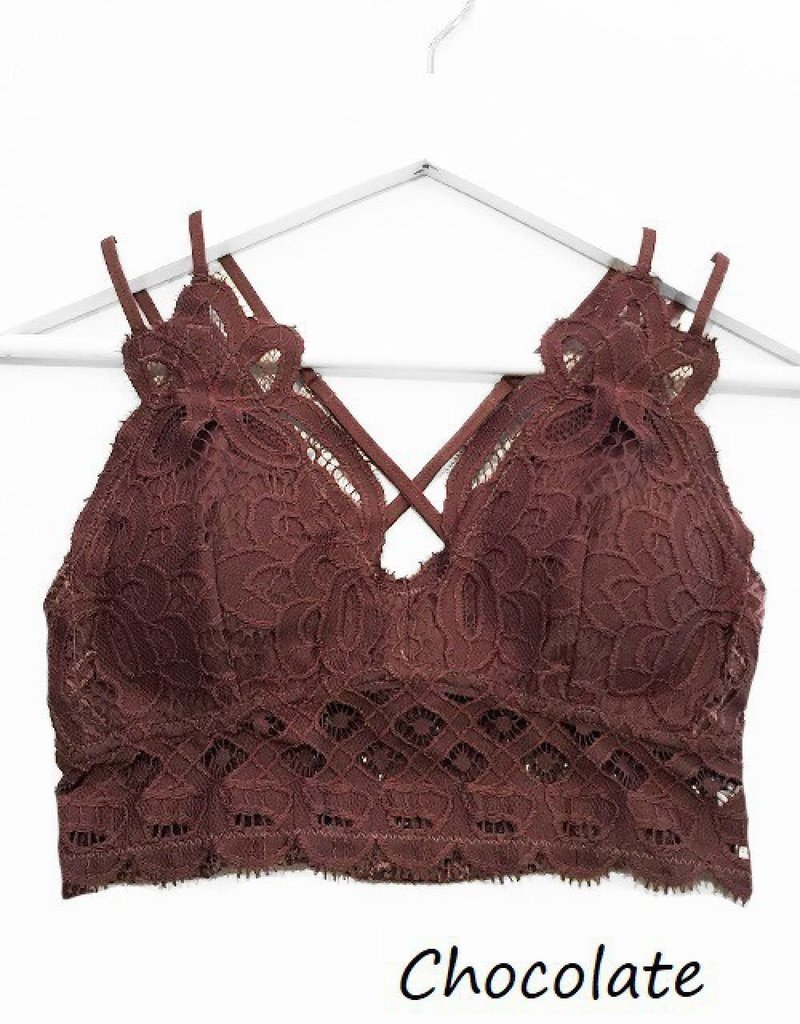 Crochet Lace Bralette Savvy Chic Boutique