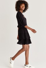 Stella Solid Mini Dress Black