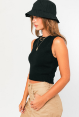 Le Lis Cropped Tank Sweater