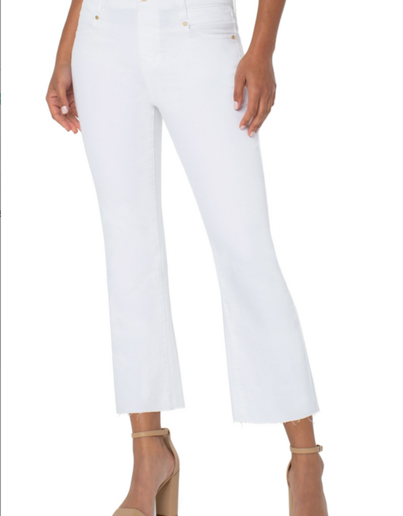 Gia Glider Crop Flare  With Back Pleat