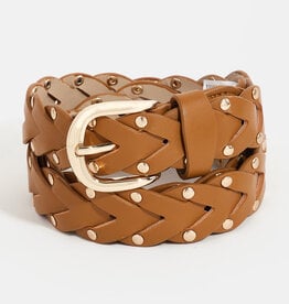 Braided Leather Belt