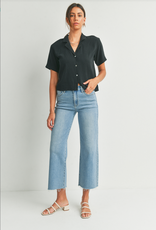 Slim Wide Leg Denim