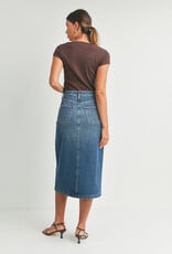 Utility Pocket Midi Skirt