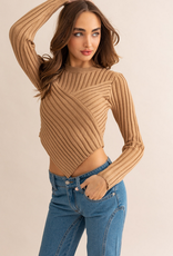 Hankerchief Front Sweater