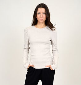 Ria Crew Neck w/ Puff Sleeve