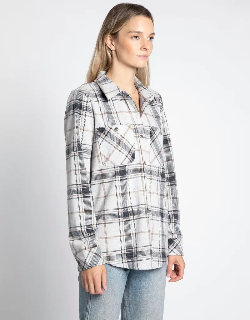 Lewis LS Plaid Shirt - Savvy Chic Boutique