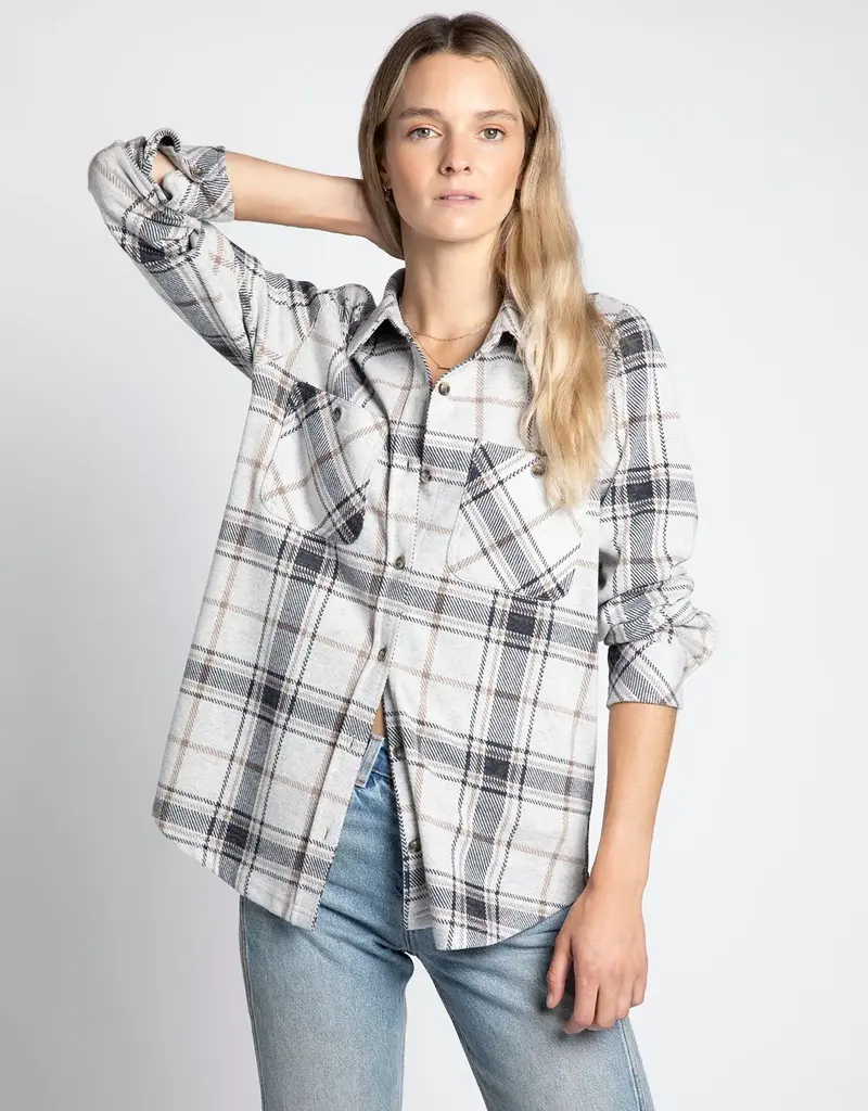 Lewis LS Plaid Shirt - Savvy Chic Boutique