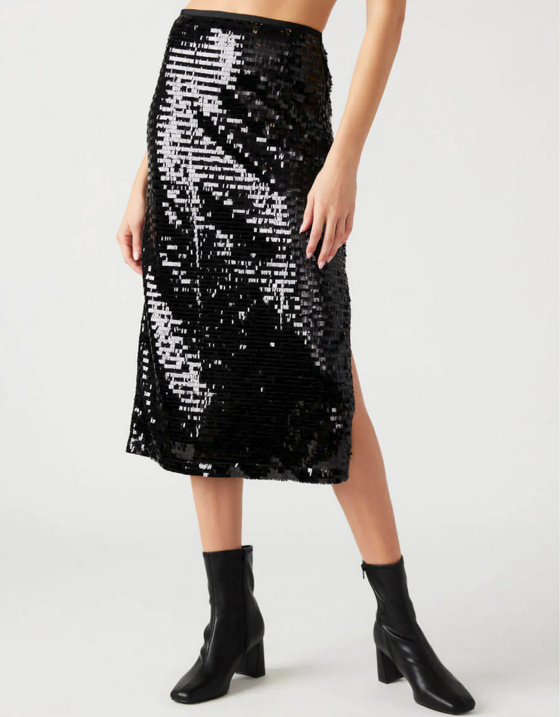 Dinah Sequin Midi Skirt