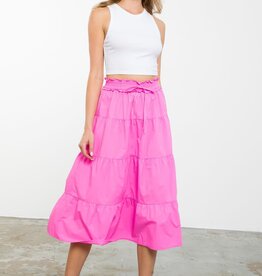 Tiered Maxi Skirt