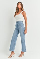 Patch Pocket Wide Leg