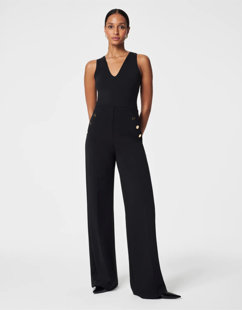 The Perfect Pant Button Wide Leg
