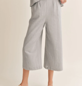 Bird Song Wide Leg Cropped Pant