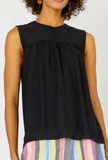 Split Neckline w/ Buttonclosure SL Top