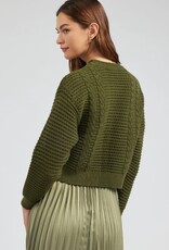 Sweater and Pleated Dress Set