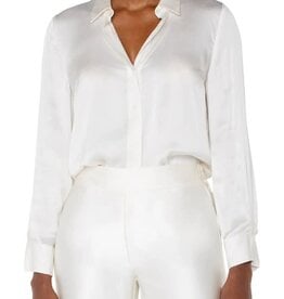 Collared Woven Button Down