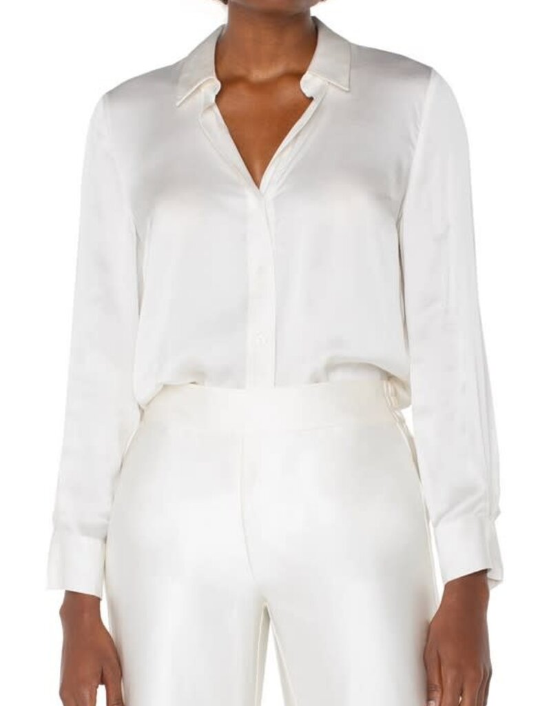 Collared Woven Button Down