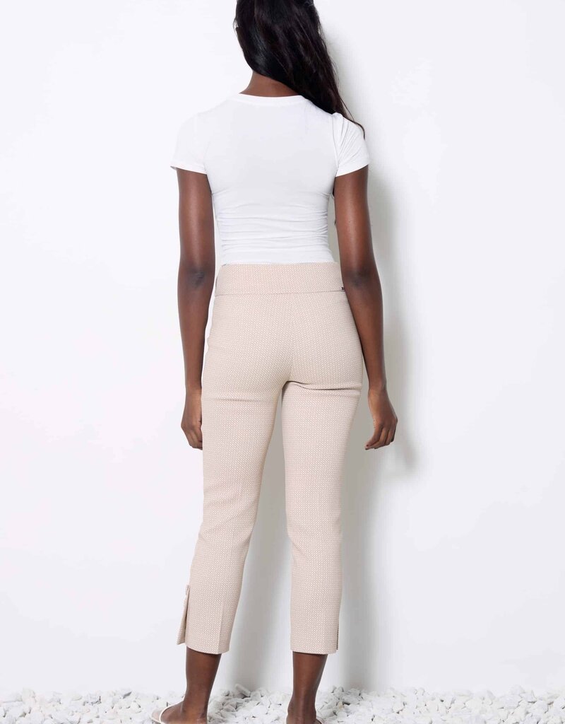 Up Panama Textured Techno Cropped Pant