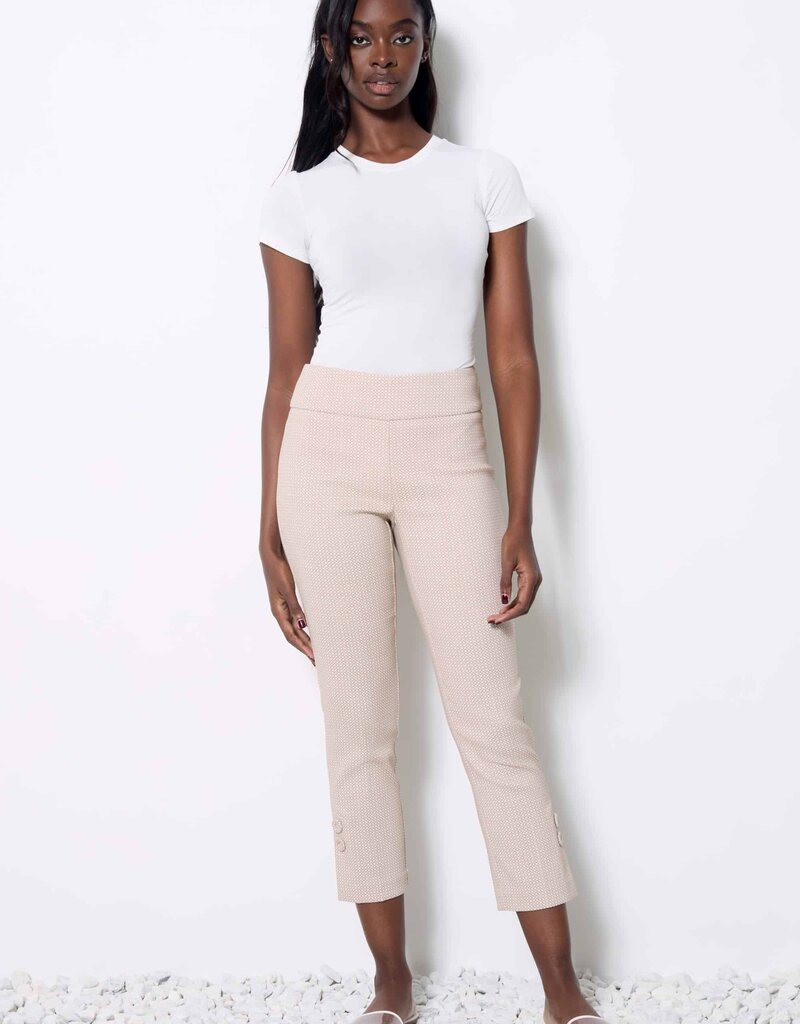 Up Panama Textured Techno Cropped Pant