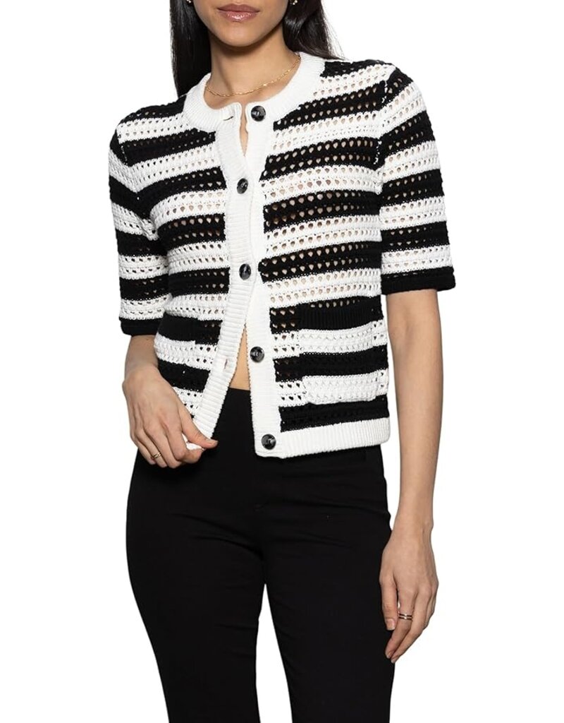Sanctuary Open Knit Sweater Jacket