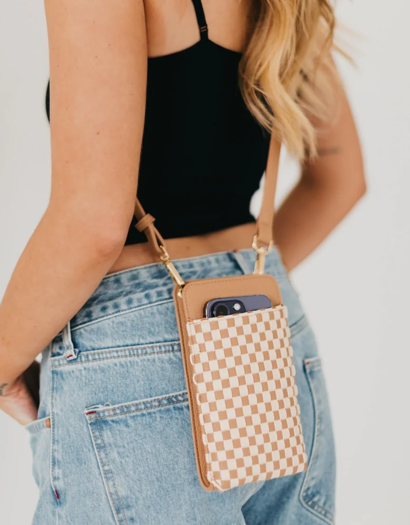 Woven Double Duty Phone Bag