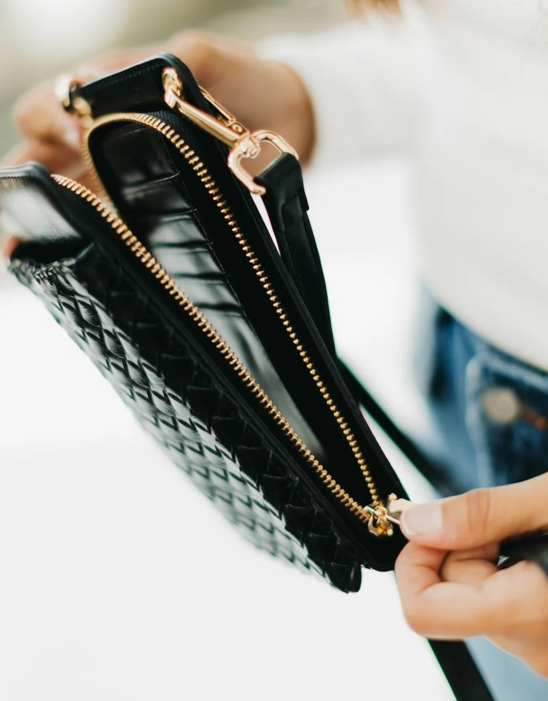 Woven Double Duty Phone Bag