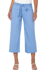 Belted Wide Leg Crop