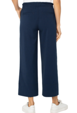 Pull On Tie Waist Wide Leg Pant