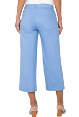 Belted Wide Leg Crop