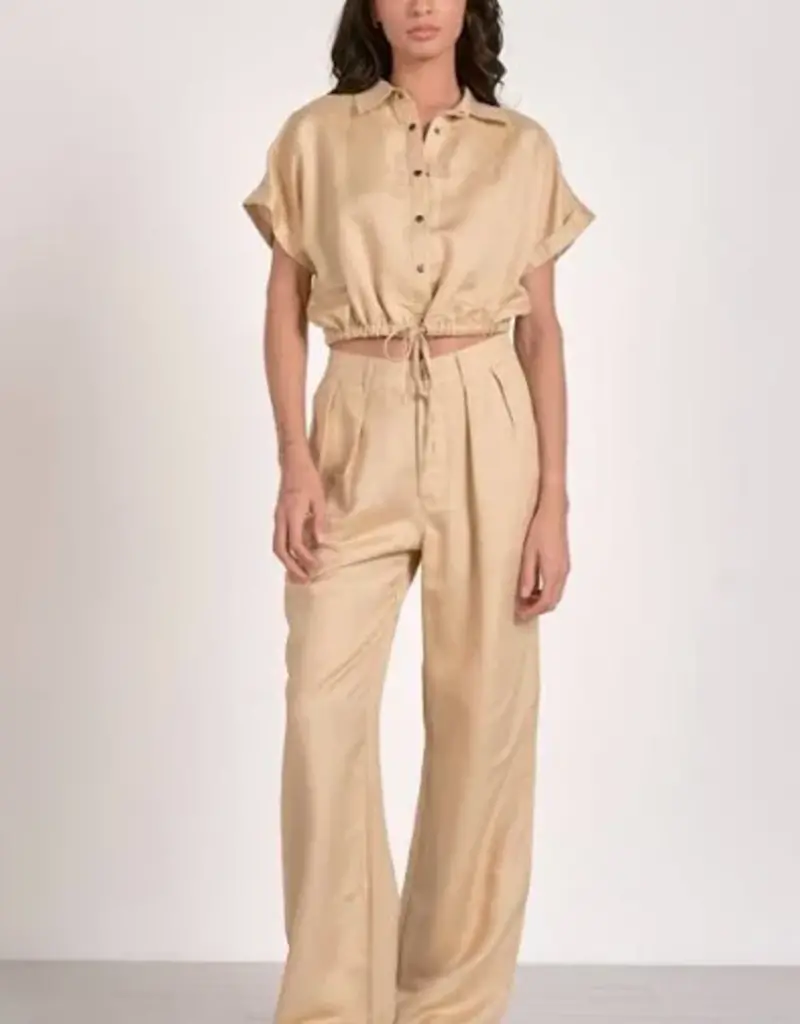 Pleated Front Pant