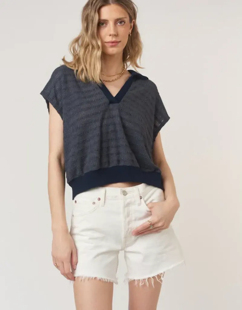 Saal Textured Stripe Tee