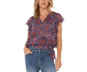 HOUGA × AMPHI RUFFLED TOPS & BOTTOMS 楽天市場】AMPHI 【HOUGA*AMPHI】 RUFFLED TOPS(ラッフルドトップス