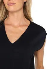 Dolman Sleeve V-Neck Top