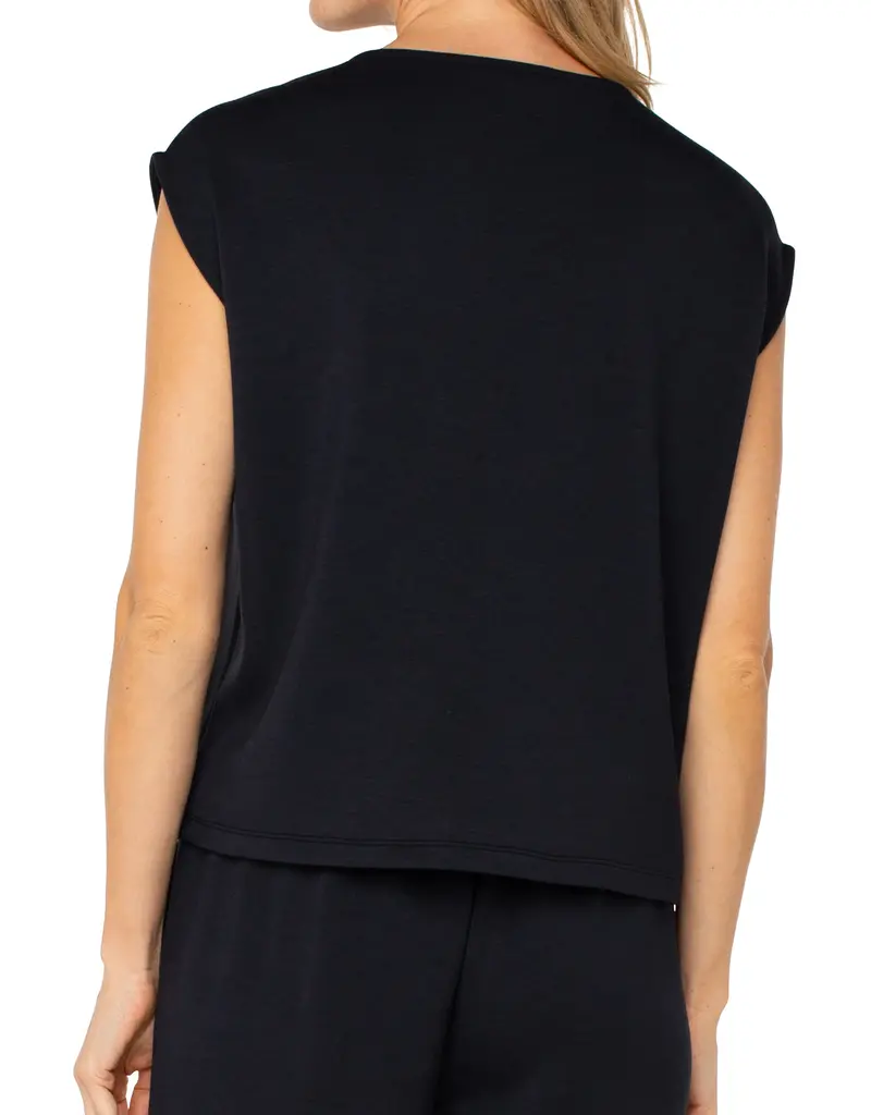 Dolman Sleeve V-Neck Top