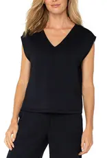 Dolman Sleeve V-Neck Top