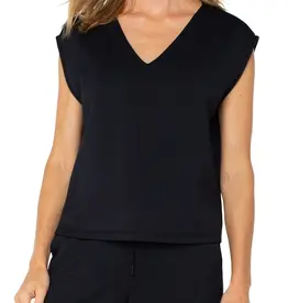 Dolman Sleeve V-Neck Top