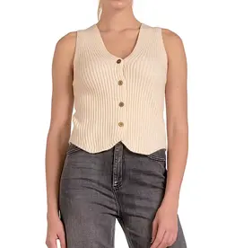 Cropped Sweater Vest