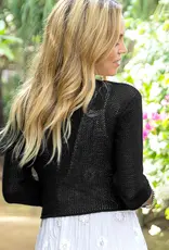 Ballet 3/4 Sleeve Cardigan Sweater