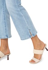Hannah Cropped Flare w/ Slit Hem