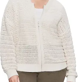 Sanctuary Open Knit Bomber