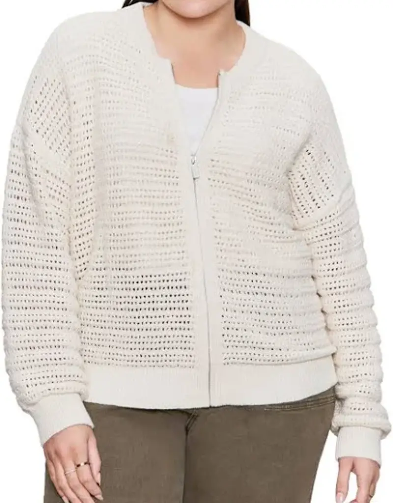 Sanctuary Open Knit Bomber