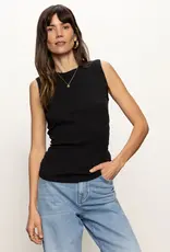 Sanctuary Ribbed Ruched Tank
