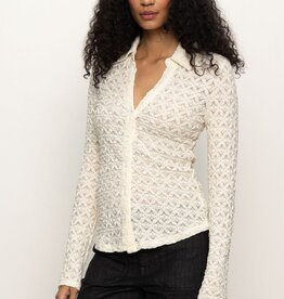 Sanctuary Dreamgirl Lace Button Up