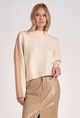 Color Block Crewneck Sweater