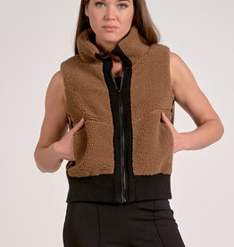 Sherpa Zip Up Vest