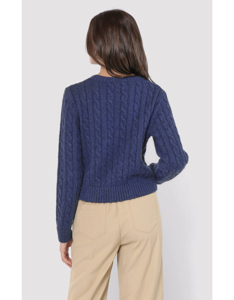 Lulu Embroidered Daisy Sweater