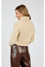 Solana Turtle Neck Crop Sweater