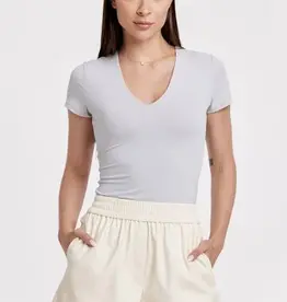 Roma V Neck Double Layer Top