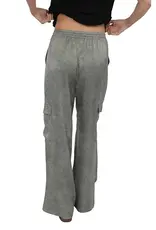 Forever Yours Crinkled Satin Cargo Pants