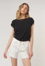 Estelle Pleated Shouder Tee